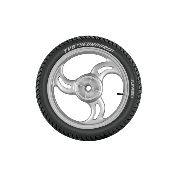 TVS Eurogrip Tyres 3.00 18 52P 6PR TEG JUMBO TT St