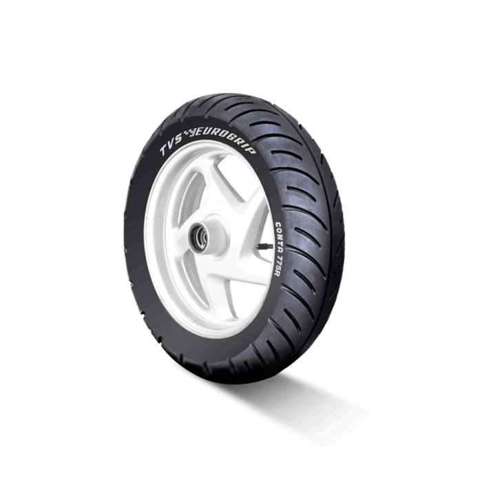 TVS Eurogrip Tyres 110 90 10 61J TEG CONTA775R TL Rt